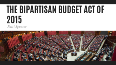 The Bipartisan Budget Act - Michael Spencer
