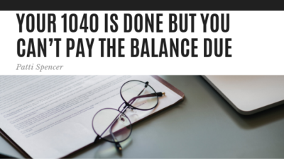 Your 1040 is Done - Michael Spencer