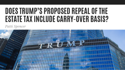 Does Trump's Proposed Repeal - Michael Spencer