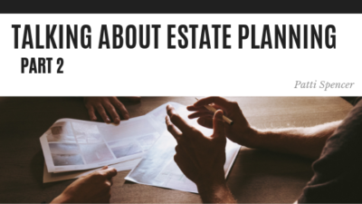 Talking Estate Planning 2 - Michael Spencer