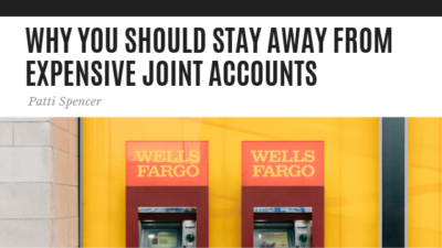 Why You Should Stay Away from Joint Accounts - Michael Spencer